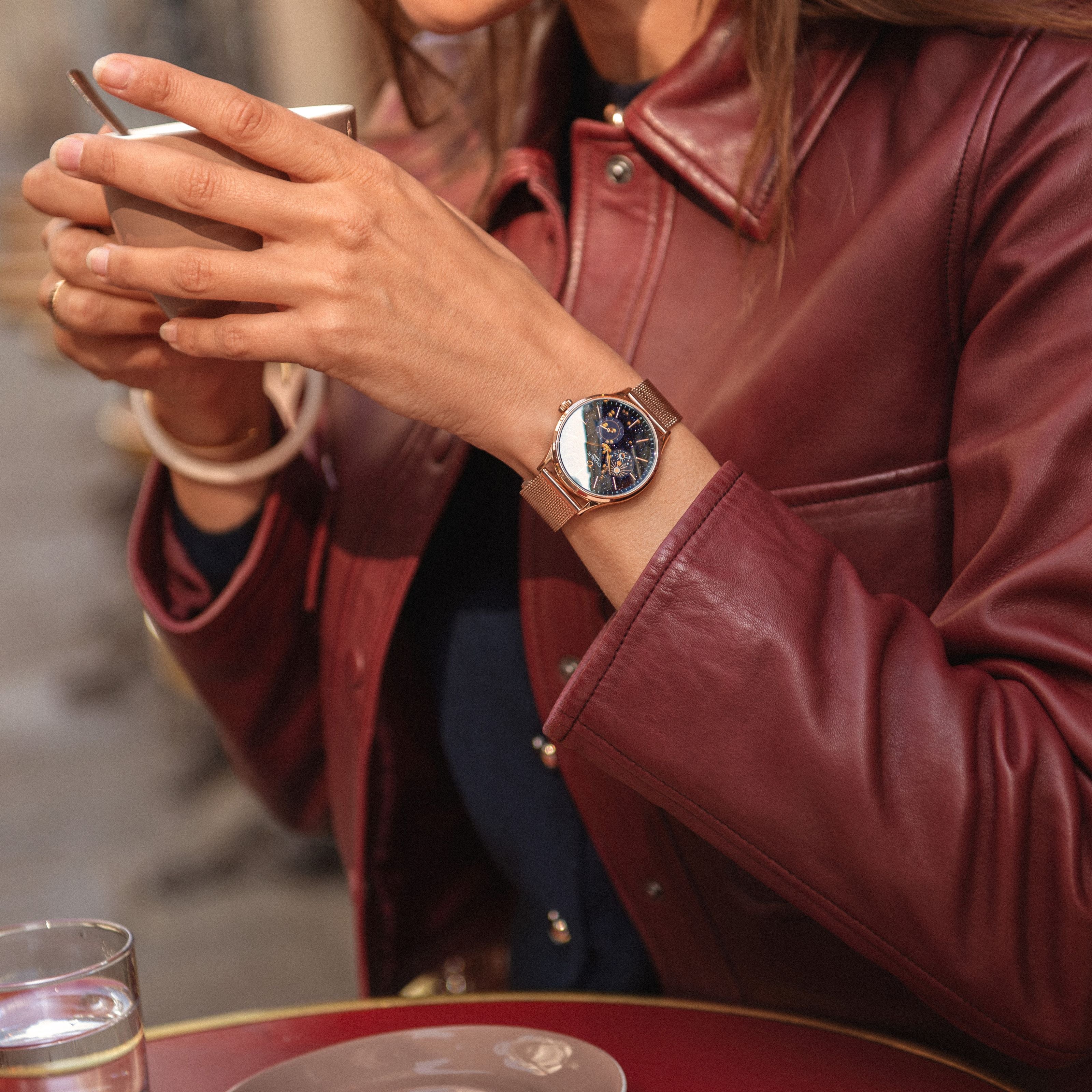 INITIAL 36 - Jour/Nuit - Aventurine Doré Rose