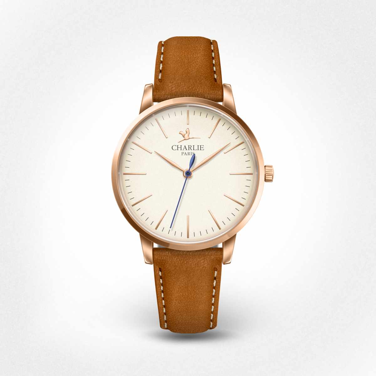 Sully Watch French rose gold watch for women - the Sully - Charlie Paris