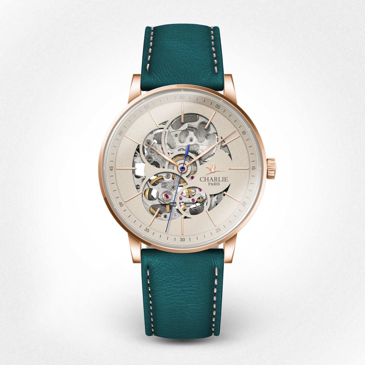 Montre femme automatique online squelette